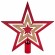 Шары новогодние ёлочные "Red & Gold Luxury" 70 предметов, красный/золото, ЗОЛОТАЯ СКАЗКА, 591714
