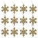 Шары новогодние ёлочные "Red & Gold Luxury" 70 предметов, красный/золото, ЗОЛОТАЯ СКАЗКА, 591714