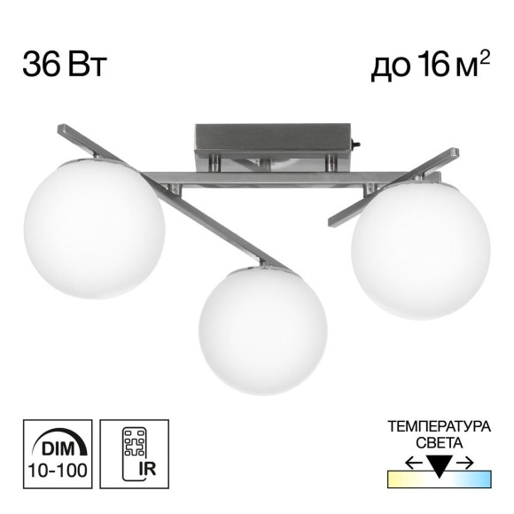 Потолочная светодиодная люстра Citilux Dorsy CL223131