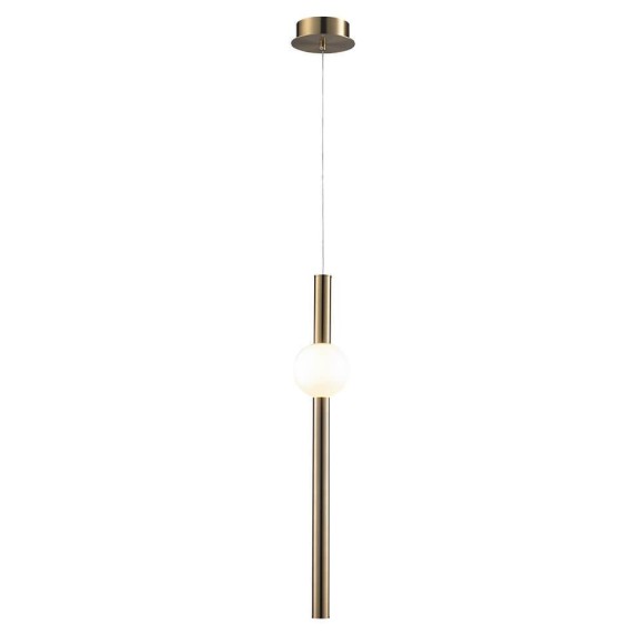 Подвесной светодиодный светильник Lumien Hall Greniya LH8023/1PA-GD-WT