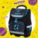 Ранец ЮНЛАНДИЯ WISE, 1 отделение, 3 кармана, устойчивое дно, "Sport game", 37x29х15 см, 272072