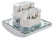 4690612035260 Розетка одинарная CLASSICO с двумя USB белая 2147 IN HOME