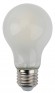 Лампочка светодиодная ЭРА F-LED A60-7W-827-E27 frost Е27 / E27 7 Вт филамент груша матовая теплый белый свет