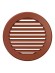 Решетка вентиляционная РКН фланец D125 D161 ASA Terracotta ERA