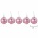 Шары новогодние ёлочные "Elegant Pink" 77 предметов, розовый/белый, ЗОЛОТАЯ СКАЗКА, 591715