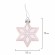 Шары новогодние ёлочные "Elegant Pink" 77 предметов, розовый/белый, ЗОЛОТАЯ СКАЗКА, 591715