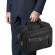 Сумка портфель BRAUBERG CONTROL с отделением для ноутбука 15-16", 2 отделения, черная, 31х41х15 см, 240508