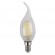 Лампочка светодиодная ЭРА F-LED BXS-5W-840-E14 Е14 / Е14 5Вт филамент свеча на ветру нейтральный бeлый свет
