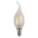 Лампочка светодиодная ЭРА F-LED BXS-5W-840-E14 Е14 / Е14 5Вт филамент свеча на ветру нейтральный бeлый свет