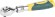 KRAFTOOL 1/4″, 72 зубца, телескопическая трещотка для торцовых головок, Pro (27798-1/4)