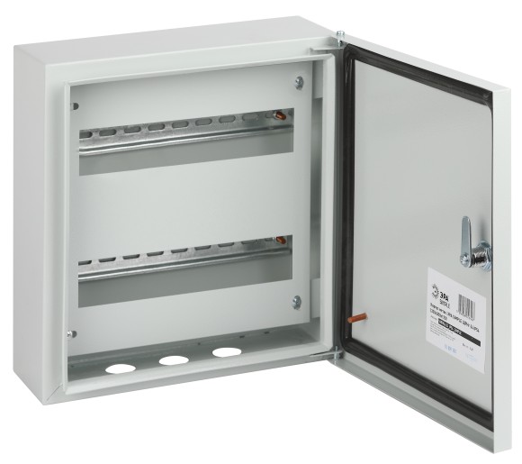 Б0041690 Корпус металлический навесной ЭРА SIMPLE ЩРНг-24 (330х300х120) IP54 У2 серый