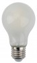 Лампочка светодиодная ЭРА F-LED A60-9W-827-E27 frost Е27 / E27 9Вт филамент груша матовая теплый белый свет