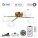 Потолочная светодиодная люстра Citilux Atman Smart CL226A143