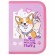 Пенал ПИФАГОР, 1 отделение, полиэстер, 19х13 см, "Fluffy akita", 272284
