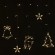 Электрогирлянда-занавес комнатная "Фигурки", 3х1 м, 120 LED, тёплый белый, 220 V, контроллер, ЗОЛОТАЯ СКАЗКА, 591361