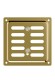 Решетка вентиляционная MER регулируемая 100x100 окрашенная сталь Gold ERA