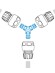 GF80005451 Муфта GF GF80005451 тройная соединительная