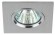 KL57 SL Светильник ЭРА литой  "алюминевый " MR16,12V/220V, 50W  серебро (100/1400)