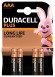 Батарейки Duracell 5014213 ААА алкалиновые 1,5v 4 шт. LR03-4BL PLUS (4/40/33000)