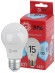 Б0046356 Лампочка светодиодная ЭРА RED LINE LED A60-15W-840-E27 R E27 / Е27 15 Вт груша нейтральный белый свет