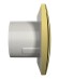 AURA 4C Gold Вентилятор накладной AURA D100 обратный клапан Gold DICITI