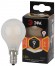 Лампочка светодиодная ЭРА F-LED P45-9w-827-E14 frost E14 / Е14 9Вт филамент шар матовый теплый белый свет