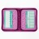 Пенал BRAUBERG, 1 отделение, 2 откидные планки, ткань, 20х14 см, "Glam Girl", 229287