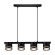 Подвесная люстра Arte Lamp Legacy A8024SP-4BK