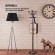Вешалка-стойка BRABIX "CR-282", металл/мрамор, 1,8 м, на диске диаметром 36 см, 6 крючков + 4 дополнительных, коричневая, 601745