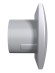 AURA 4C Gray metal Вентилятор накладной AURA D100 обратный клапан Gray metal DICITI