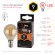 Лампочка светодиодная ЭРА F-LED P45-9W-827-E14 gold E14 / Е14 9Вт филамент шар золотистый теплый белый свет