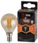 Лампочка светодиодная ЭРА F-LED P45-9W-827-E14 gold E14 / Е14 9Вт филамент шар золотистый теплый белый свет