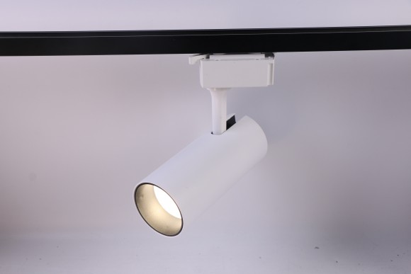 Трековый светильник однофазный ЭРА TR5-20 COB WH светодиодный 20Вт 4000К 1400Лм белый