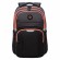 Рюкзак GRIZZLY школьный, анатомическая спинка, 2 отделения, для девочек, BLACK/ORANGE, 41х27х17 см, RD-342-1/2