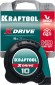 KRAFTOOL X-Drive, 10 м х 25 мм, рулетка (34122-10)