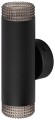 WL50 BK/BK Светильник настенный ЭРА WL50 BK/BK 2*GU10 2*12Вт IP20 черный