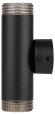 WL50 BK/BK Светильник настенный ЭРА WL50 BK/BK 2*GU10 2*12Вт IP20 черный