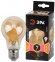Лампочка светодиодная ЭРА F-LED A60-7W-827-E27 gold Е27 / Е27 7Вт филамент груша золотистая теплый белый свет
