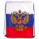 Сумка-мешок на завязках "Триколор РФ", с гербом РФ, 32х42 см, BRAUBERG/STAFF, 228328, RU37