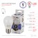 Б0031412 Лампочка светодиодная ЭРА STD LED P45-9W-860-E27 E27 / Е27 9Вт шар холодный дневной свет