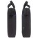 Сумка портфель BRAUBERG PRACTICAL с отделением для ноутбука 15,6", Blue line, черная, 29х40х7 см, 272603