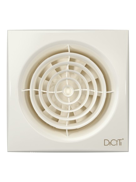 AURA 4C Ivory Вентилятор накладной AURA D100 обратный клапан Ivory DICITI