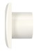 AURA 4C Ivory Вентилятор накладной AURA D100 обратный клапан Ivory DICITI