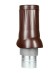 VWO 125-160 Brown Выход вентиляционный VWO D125/160 изолированный пластик Brown ERA