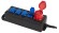 IND380-U-5e-5x2,5-10m-IP44 Удлинитель силовой ЭРА IND380-U-5e-5x2,5-10m-IP44 380В на каучуковой колодке 5 розеток 1xCEE 5P/4xSCHUKO 10м КГ 5x2,5
