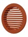 Решетка вентиляционная РКН фланец D150 D186 ASA Terracotta ERA