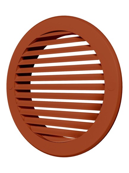 Решетка вентиляционная РКН фланец D150 D186 ASA Terracotta ERA