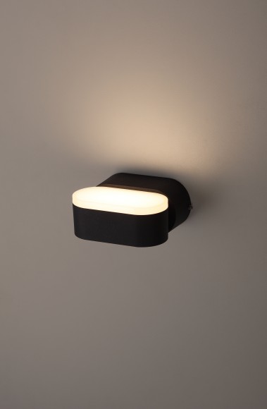 WL9 BK Подсветка ЭРА Декоративная подсветка светодиодная 6Вт IP 54 черный (20/800)