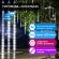 Электрогирлянда-занавес уличная "Сосульки" 2,1х0,3 м, 160 LED, холодный белый, 220 V, ЗОЛОТАЯ СКАЗКА, 591340