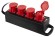 IND380-U-4e-5x4-10m-IP44 Удлинитель силовой ЭРА IND380-U-4e-5x4-10m-IP44 на 380В на каучуковой колодке 4 розетки 4xCEE 5P 10м КГ 5х2,5 32A IP44